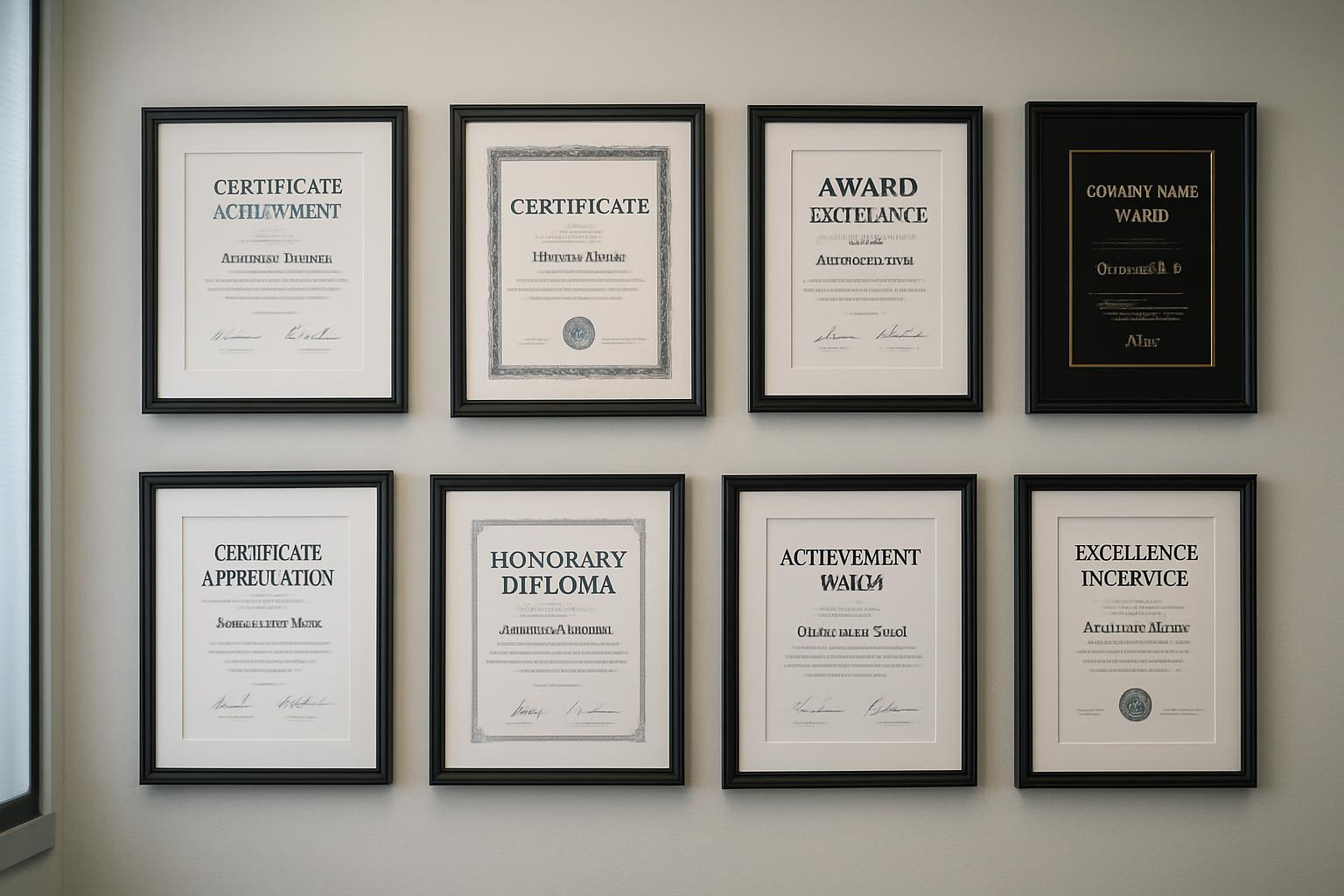 一级维修资质证书